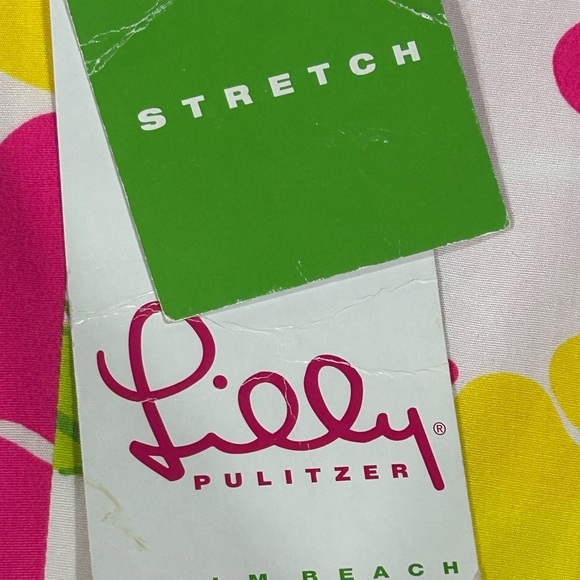 Vintage Lilly Pulitzer Strapless Dress NWT | 90s Floral Stretch Size 6‎ - Picture 6 of 12